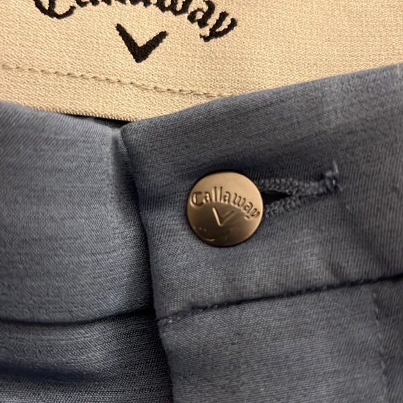 Callaway men’s blue golf shorts - size 36 - Picture 4 of 5